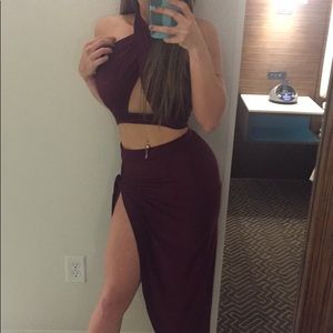 Fashion nova two piece dress